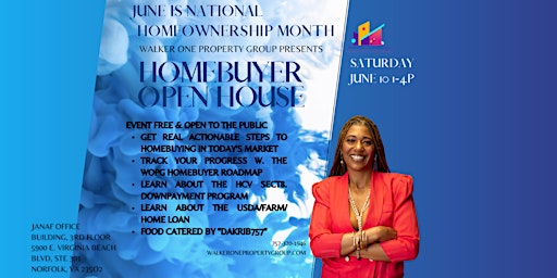 National Homeownership  Month- Home Buyer Open House