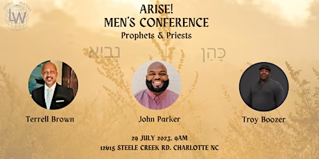 ARISE! Men's Conference: Prophets & Priests