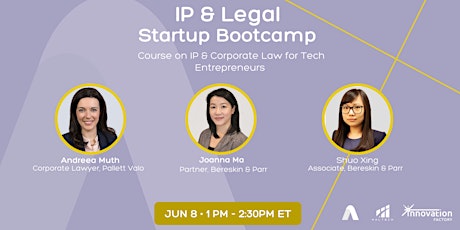 IP & Legal Startup Bootcamp primary image