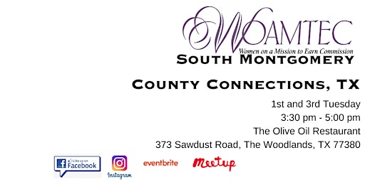 Imagem principal do evento WOAMTEC South Montgomery County Connections
