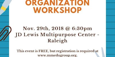 Lets Get Organized Free Workshop Monday >> Let S Get Organized Workshop Raleigh November Thursday 29 2018 6 3 Lets Get Organized Free Workshop Monday >> Let S Get Organized Workshop Raleigh November Thursday 29 2018 6 3