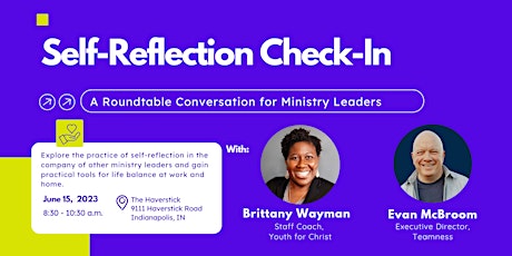 Self-Reflection Check-In for Ministry Leaders