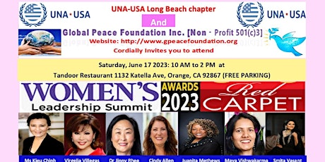 Womens Leadership Summit - Awards 2023
