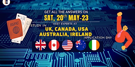 Study in UK, CANADA, USA, AUSTRALIA, IRELAND Application Day