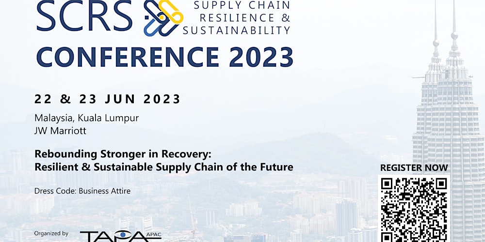 Supply Chain Resilience & Sustainability Conference 2023