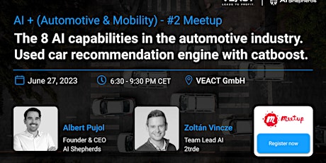 #2 Meetup: AI + (Automotive & Mobility)