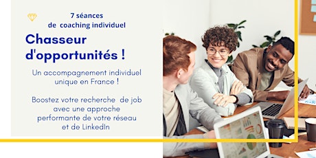 Image principale de Chasseur d'opportunités  - Accompagnement individuel et collectif emploi