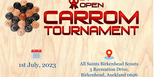 1st Open Carrom Tournament primary image