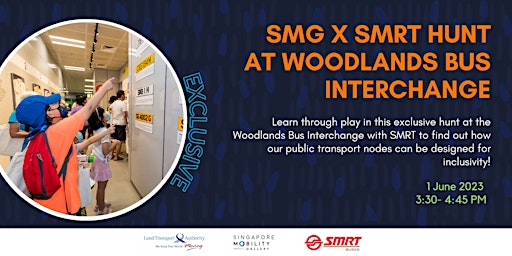 SMG x SMRT Hunt at Woodlands Bus Interchange primary image