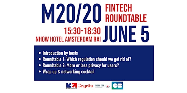 M2020 Fintech Roundtable : Side event from the French Delegation