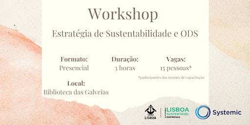Imagem principal de Workshop: Estratégia de Sustentabilidade e ODS (manhã)