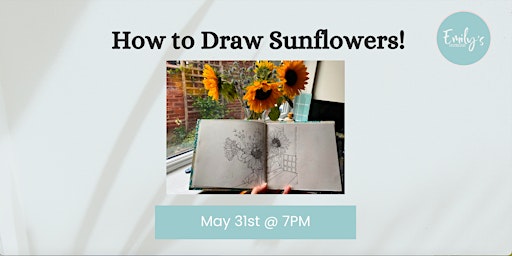 How to Draw Sunflowers!