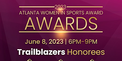 Atlanta Women In Sports Awards 2023 primary image
