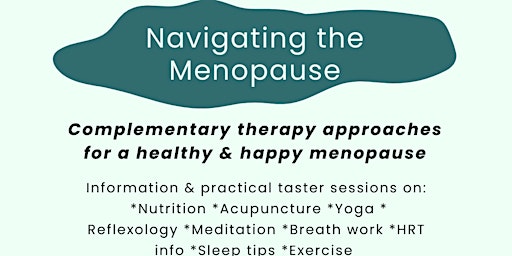 Imagem principal do evento Navigating the Menopause