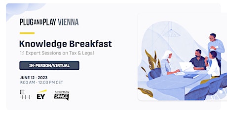 Knowledge Breakfast | Free Tax & Legal Advice for Startups