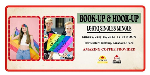 Book-Up and Hook-Up | LGBTQ Singles Mega-Mixer primary image