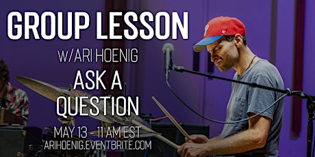 Group Lesson with Ari Hoenig - May 13 primary image