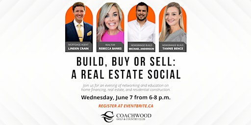 Build, Buy or Sell: A Real Estate Social primary image