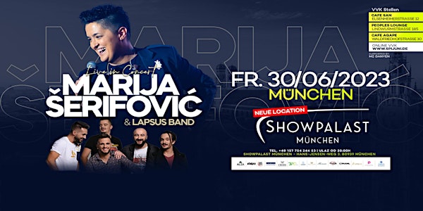 Marija Šerifović & Lapsus Band Live! München 2023