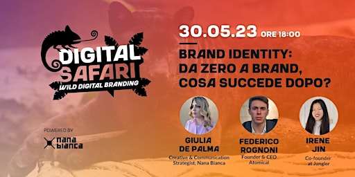 Digital Safari| Brand identity: da zero a brand, cosa succede dopo?
