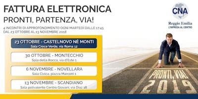 Fattura elettronica: 4 incontri di approfondimento - Castelnovo ne' Monti Fattura elettronica: 4 incontri di approfondimento - Castelnovo ne' Monti
