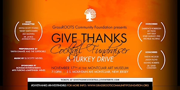 Give Thanks Cocktail Fundraiser