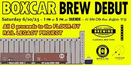 Debut Party & Fundraiser for NEW Flour-by-Rail/Silo City Beer