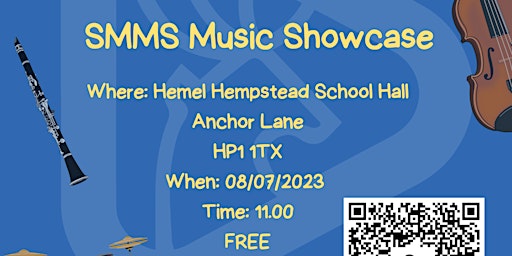 Saturday Morning Music School Showcase @ The Hemel Hempstead School Hall primary image