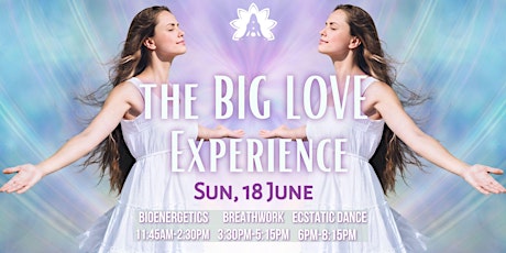 THE BIG LOVE EXPERIENCE: Bioenergetics,  Breathwork Journey, Ecstatic Dance