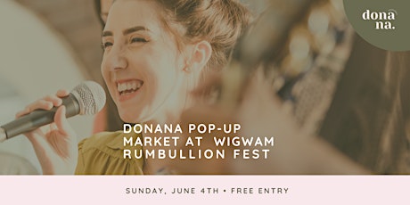 Donana Market Pop-up at Rumbullion Fest