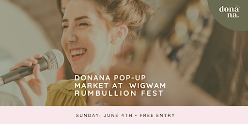 Donana Market Pop-up at Rumbullion Fest primary image