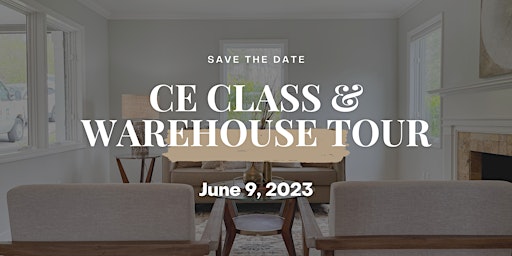 CE Class and Warehouse Tour for Realtors