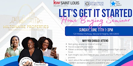 Let's Get It Started Homebuying Seminar - June 2023