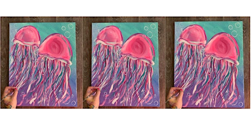 Primaire afbeelding van Jelly Fish: Gambrills, Nando's  with Artist Katie Detrich!