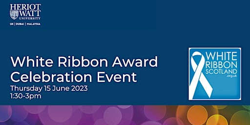Celebration Week: White Ribbon Award celebration event primary image
