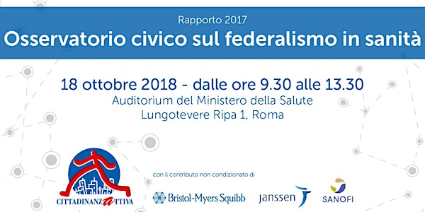 Osservatorio civico sul federalismo in sanità - Rapporto 2017