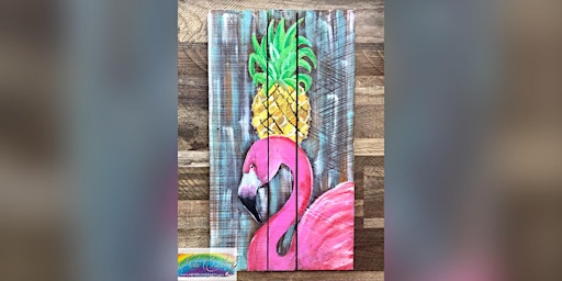 Primaire afbeelding van Pineapple Flamingo: Glen Burnie, Bubba's 33 with Artist Katie Detrich