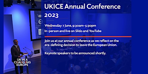 Imagen principal de UKICE Annual Conference 2023