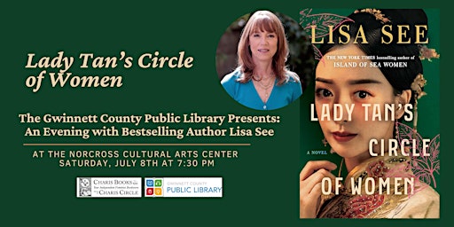 The Gwinnett County Public Library presents an evening with author Lisa See primary image