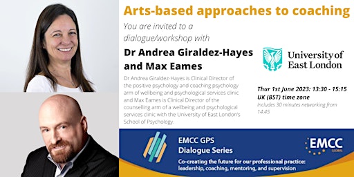 Dr Andrea Giraldez-Hayes  & Max Eames: Arts-based approaches to coaching primary image