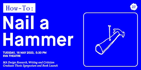 How to Nail a Hammer: The D-Crit Class of 2023 Graduate Thesis Symposium