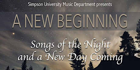 A New Beginning: Songs of the Night and a New Day Coming primary image