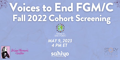 Imagen principal de Voices to End FGM/C Oct-Dec 2022 Cohort Video Screening