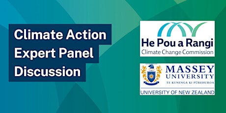 Imagen principal de Climate Action Panel Discussion with Massey University