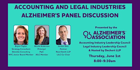 Accounting and Legal Industries Alzheimer's Panel Discussion