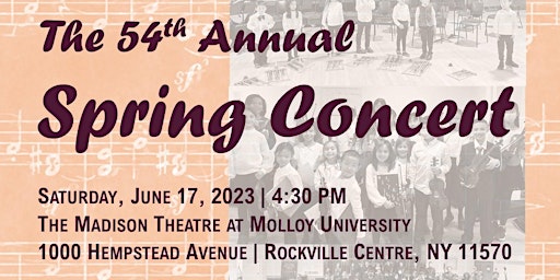 COS 54th Annual Spring Concert