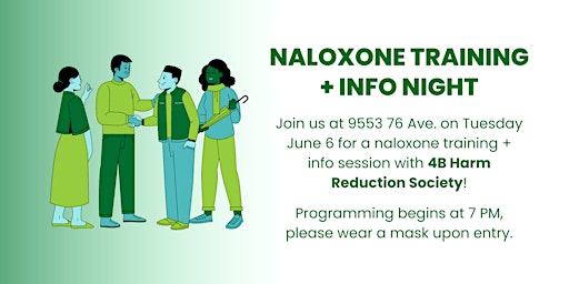 Naloxone Training w/ 4B Harm Reduction Society  primärbild