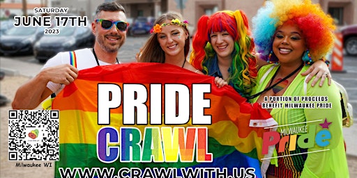 Imagen principal de Pride Bar Crawl - Milwaukee - 6th Annual