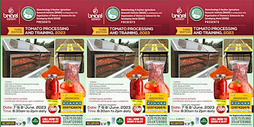 "Master the Art of Tomato Processing: Join Our Exclusive Training Now!"