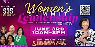 FSWOV Leadership Seminar - "I'm Every Woman and I'm Empowered to Lead" primary image